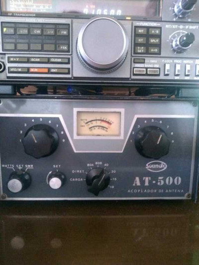 Rádio TS 440 s e acoplador soundy