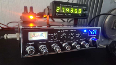 Cobra 148GTL completo, BIP - ECO - Frequencimentro.