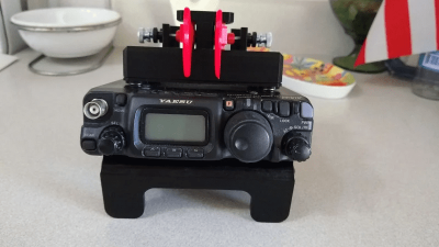 Manipulador Telegráfico CW para transceptor + kit com software para Computador.