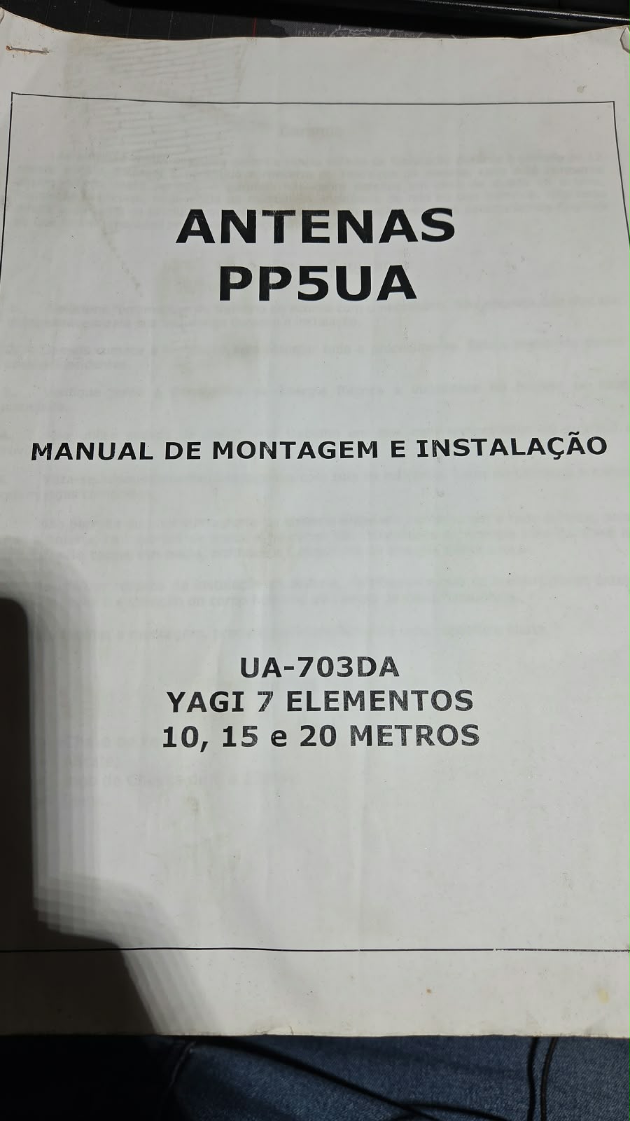 Vendo tribanda 7 elementos 10, 15 E 20M — Foto 2